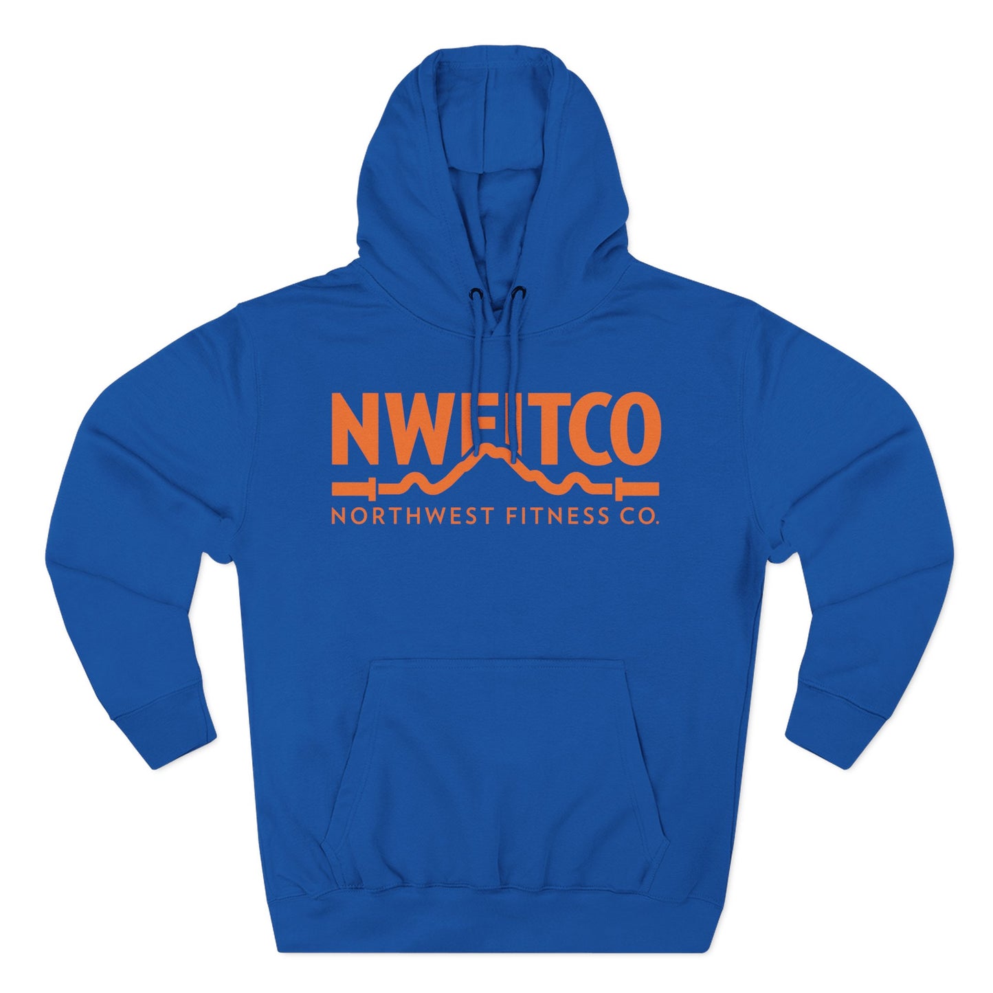 NWFITCO ORANGE LOGO HOODIE