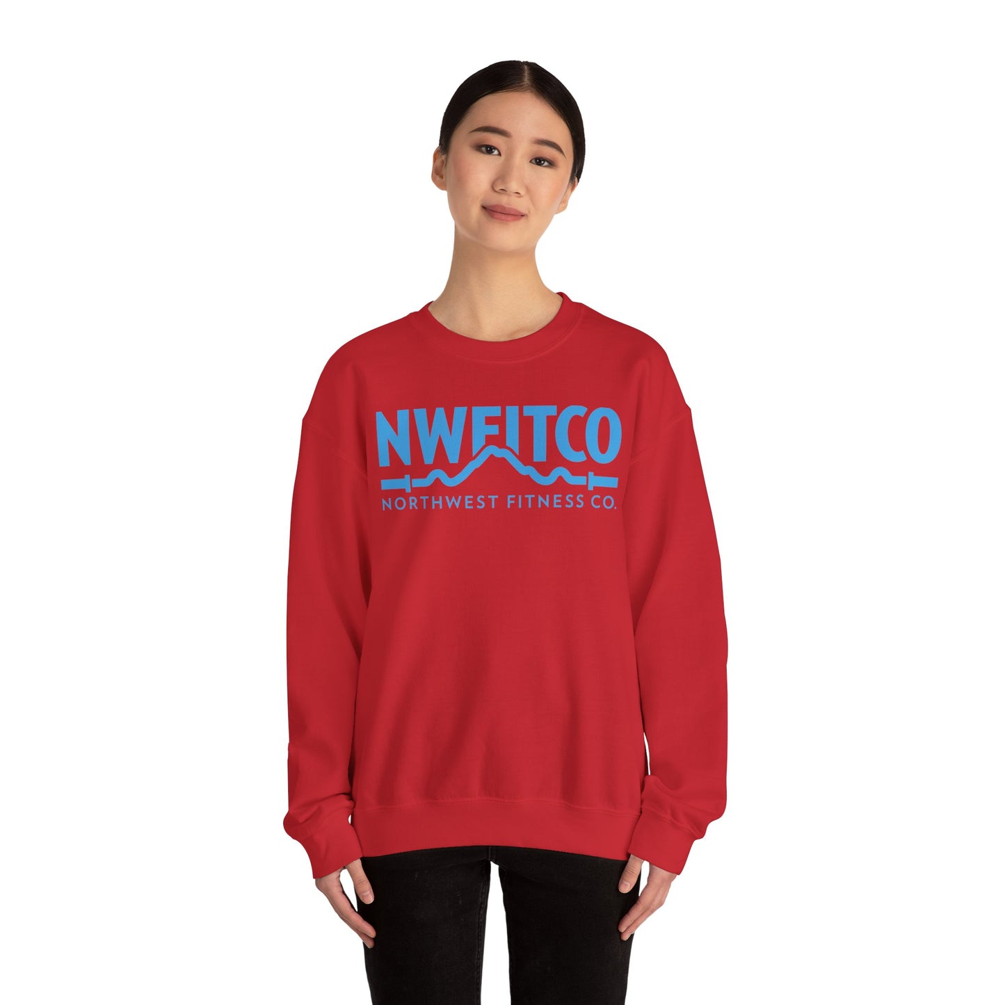 Copy of NWFITCO BLUE LOGO CREWNECK