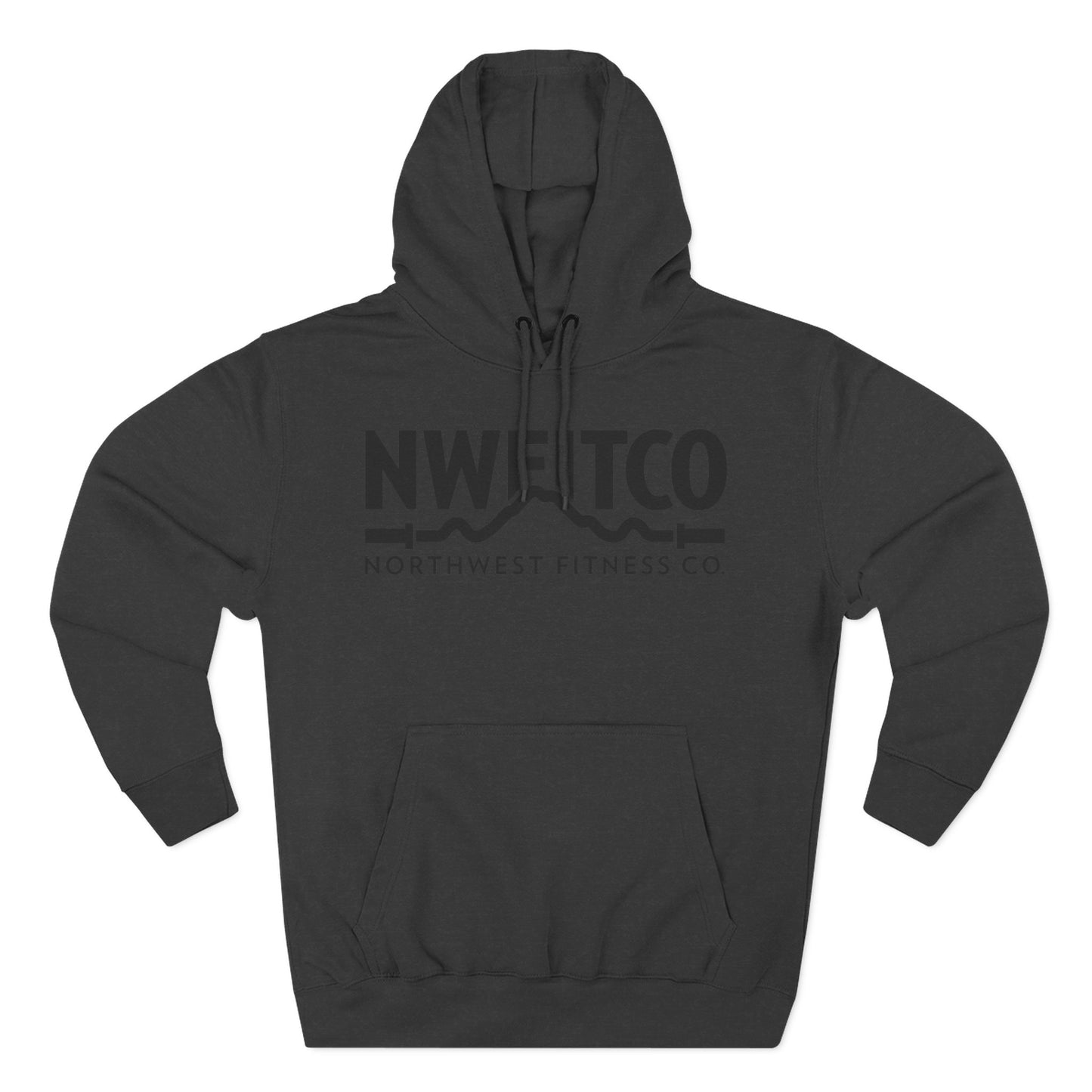 NWFITCO BLACK LOGO HOODIE