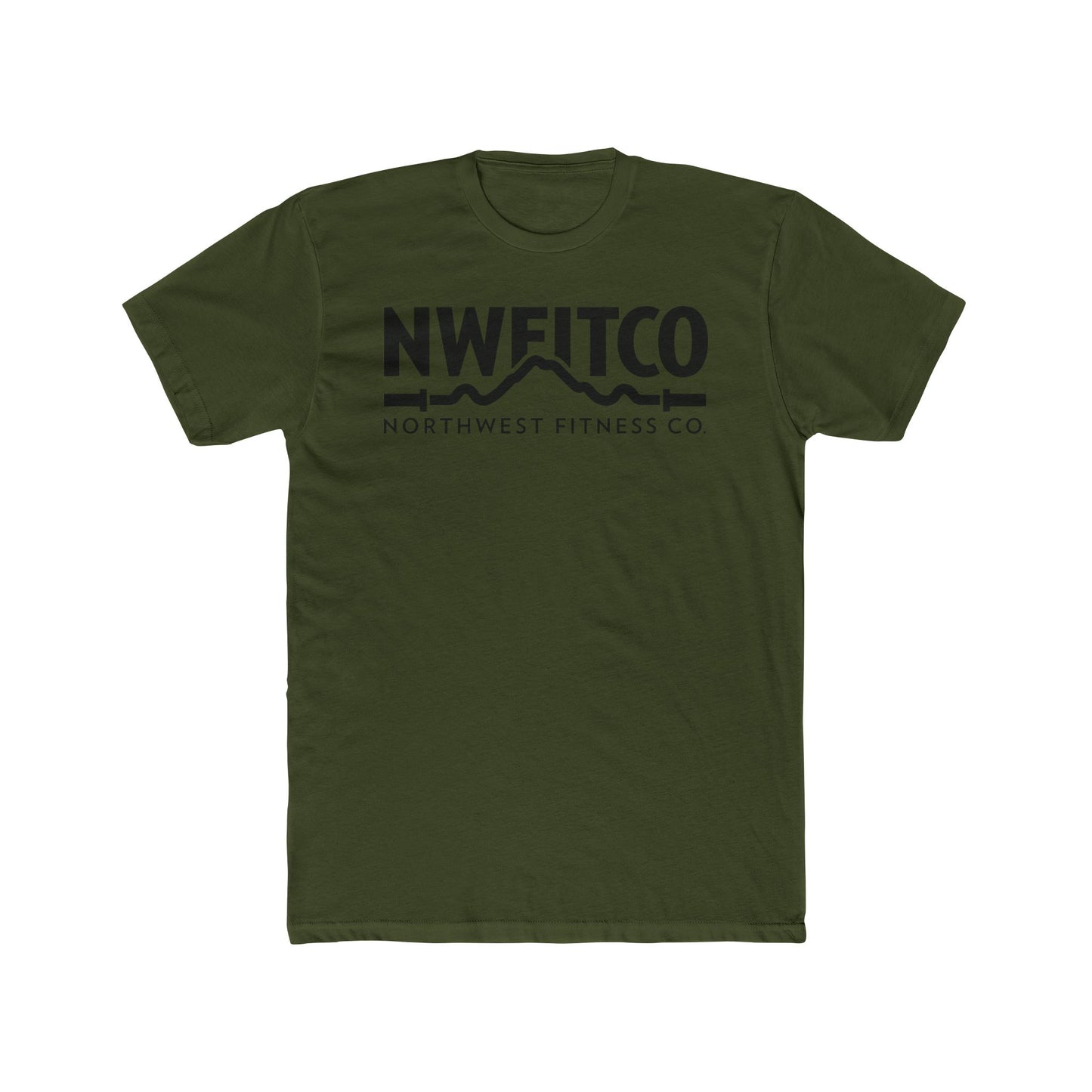 NWFITCO BLACK LOGO TEE