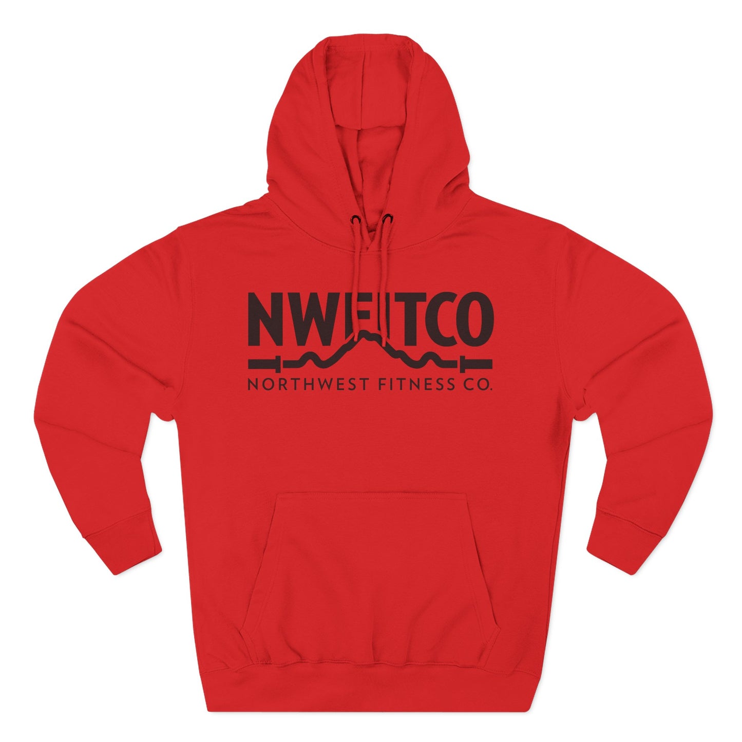 NWFITCO BLACK LOGO HOODIE