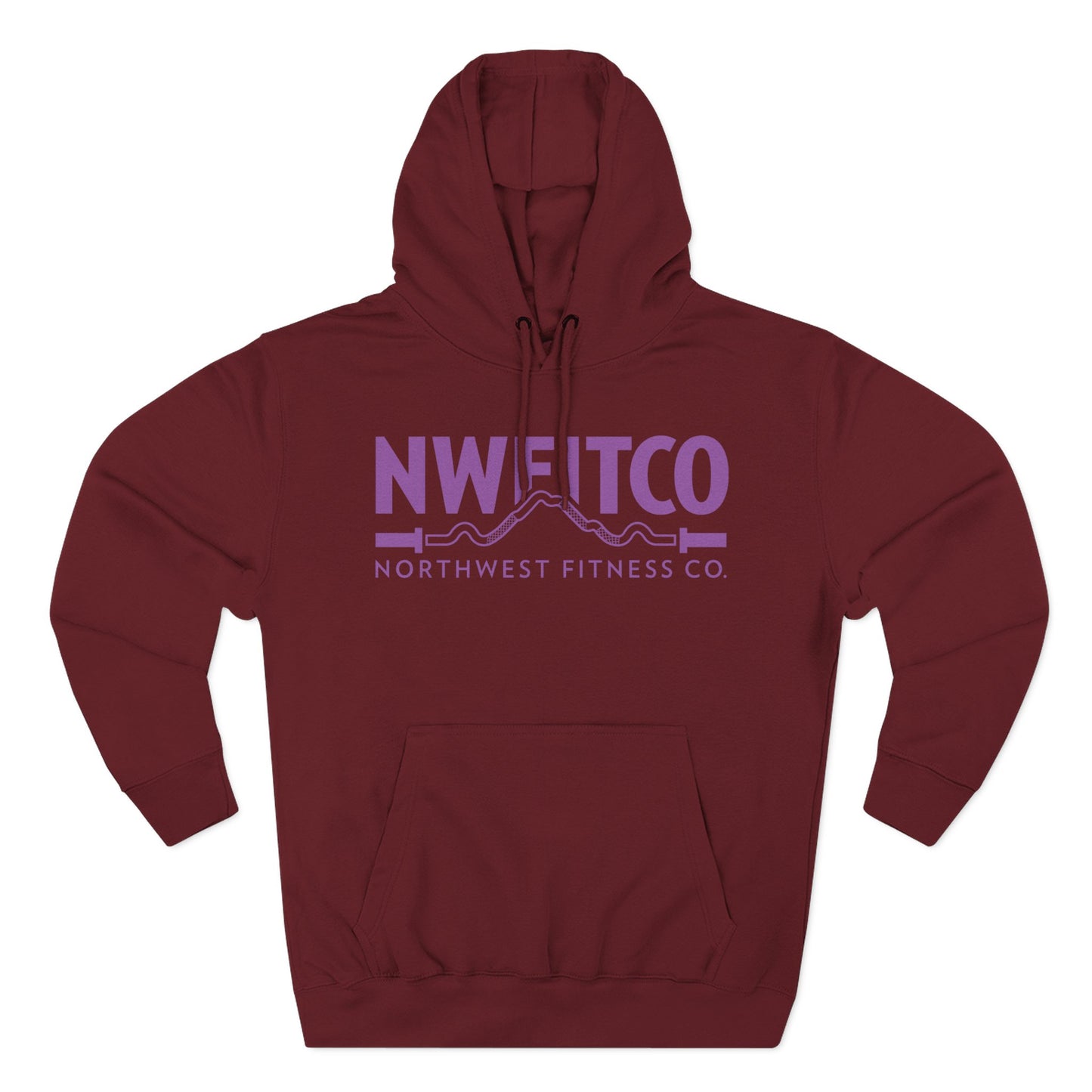 NWFITCO PURPLE LOGO HOODIE