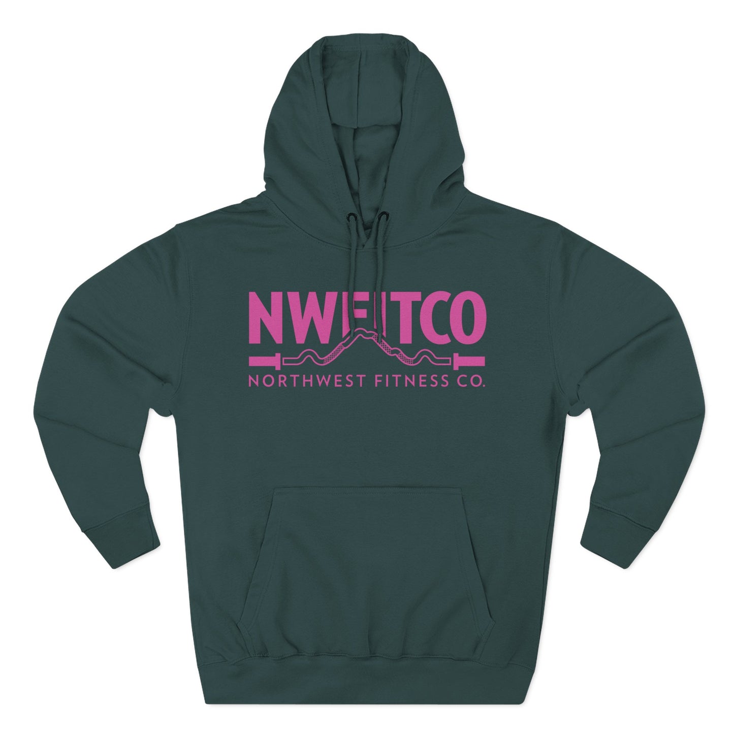 NWFITCO PINK LOGO HOODIE