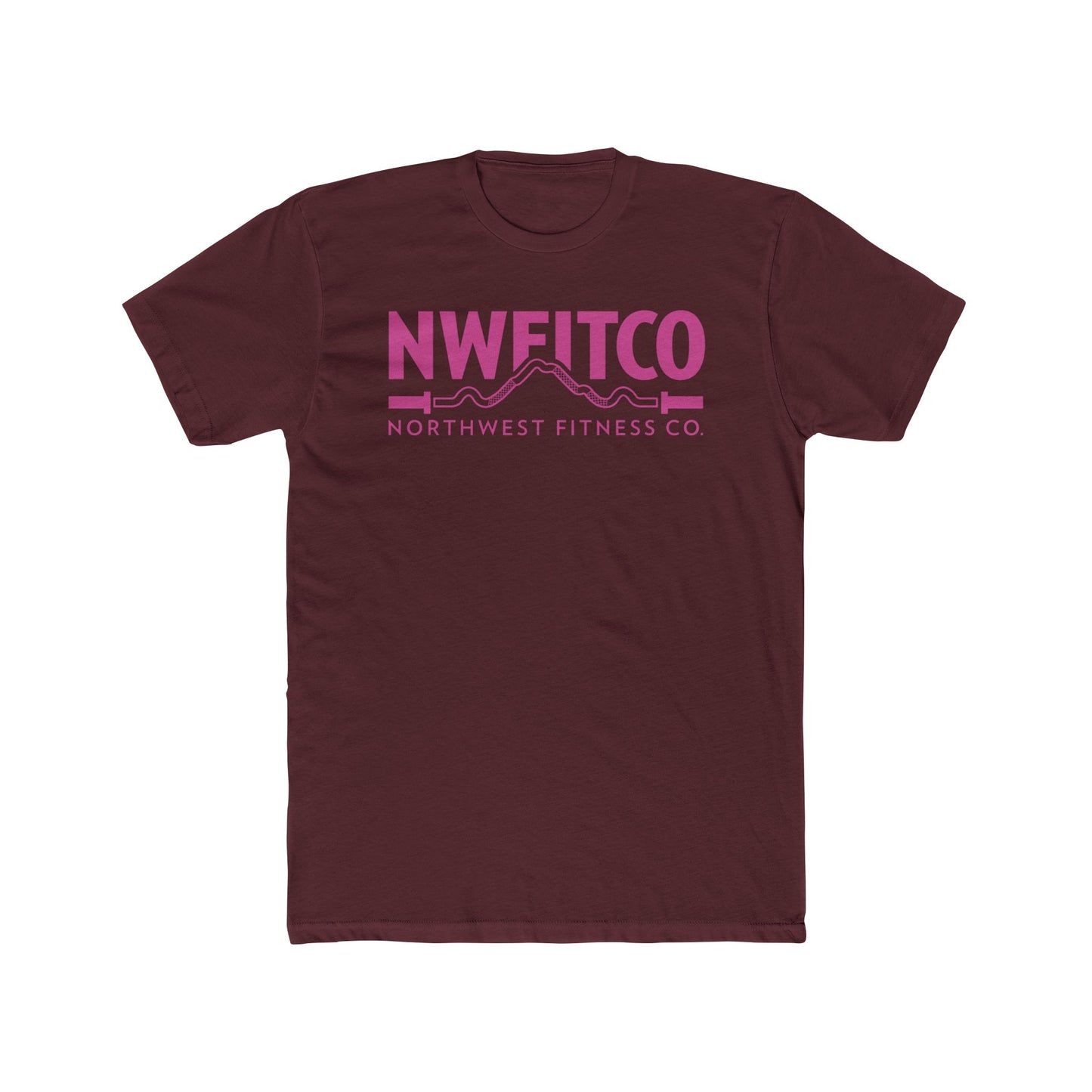 NWFITCO PINK LOGO TEE