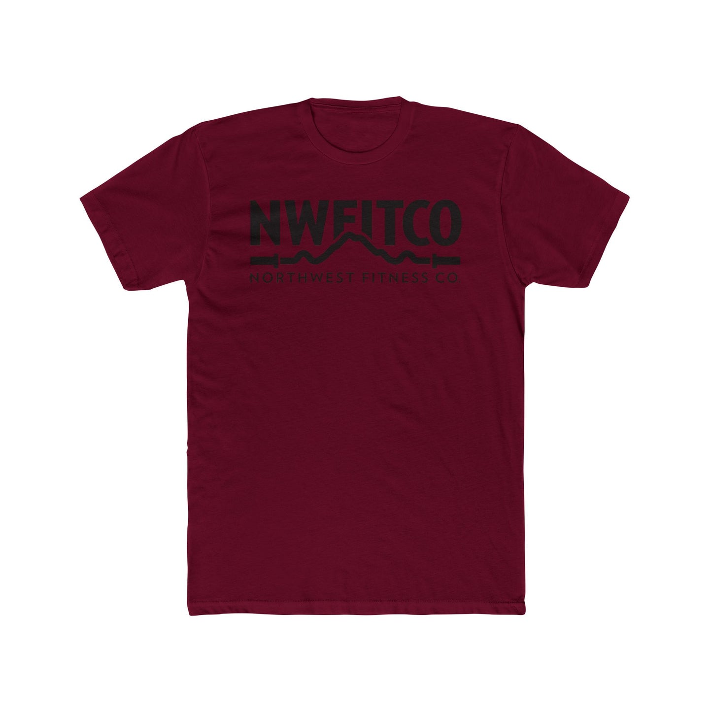 NWFITCO BLACK LOGO TEE