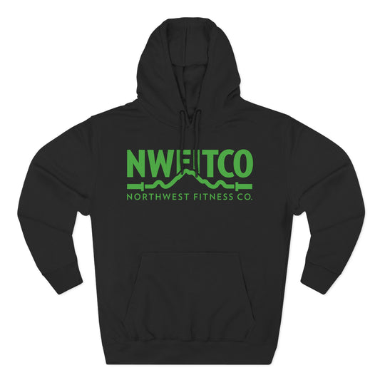 NWFITCO GREEN LOGO HOODIE