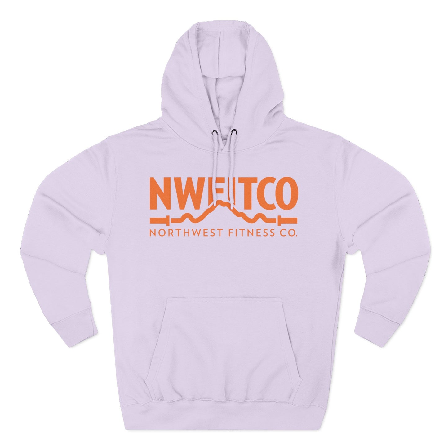 NWFITCO ORANGE LOGO HOODIE