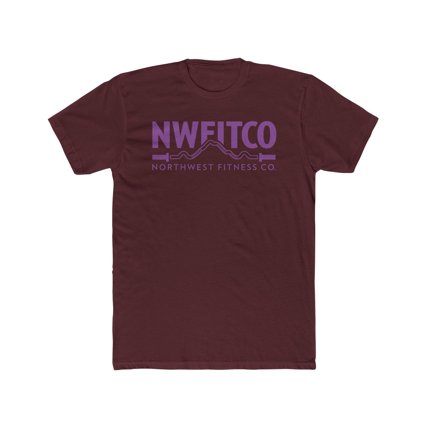 NWFITCO PURPLE LOGO TEE