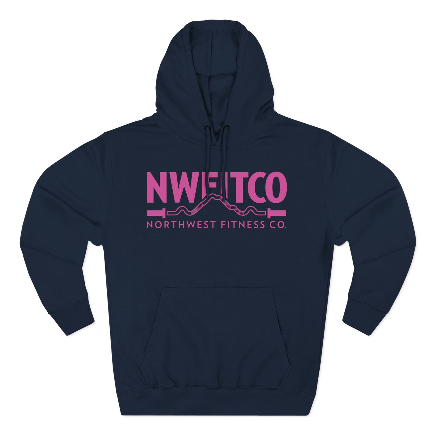 NWFITCO PINK LOGO HOODIE