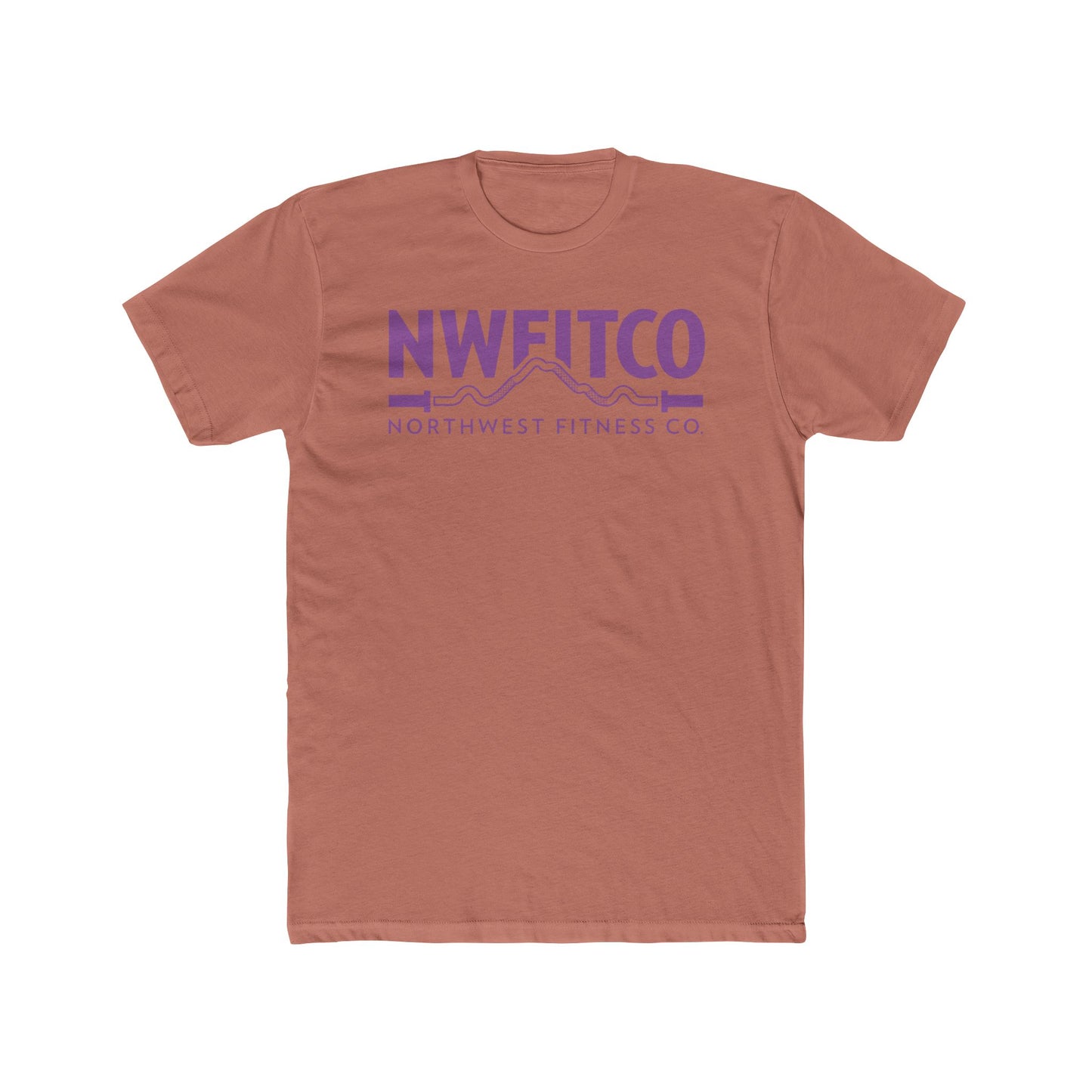 NWFITCO PURPLE LOGO TEE