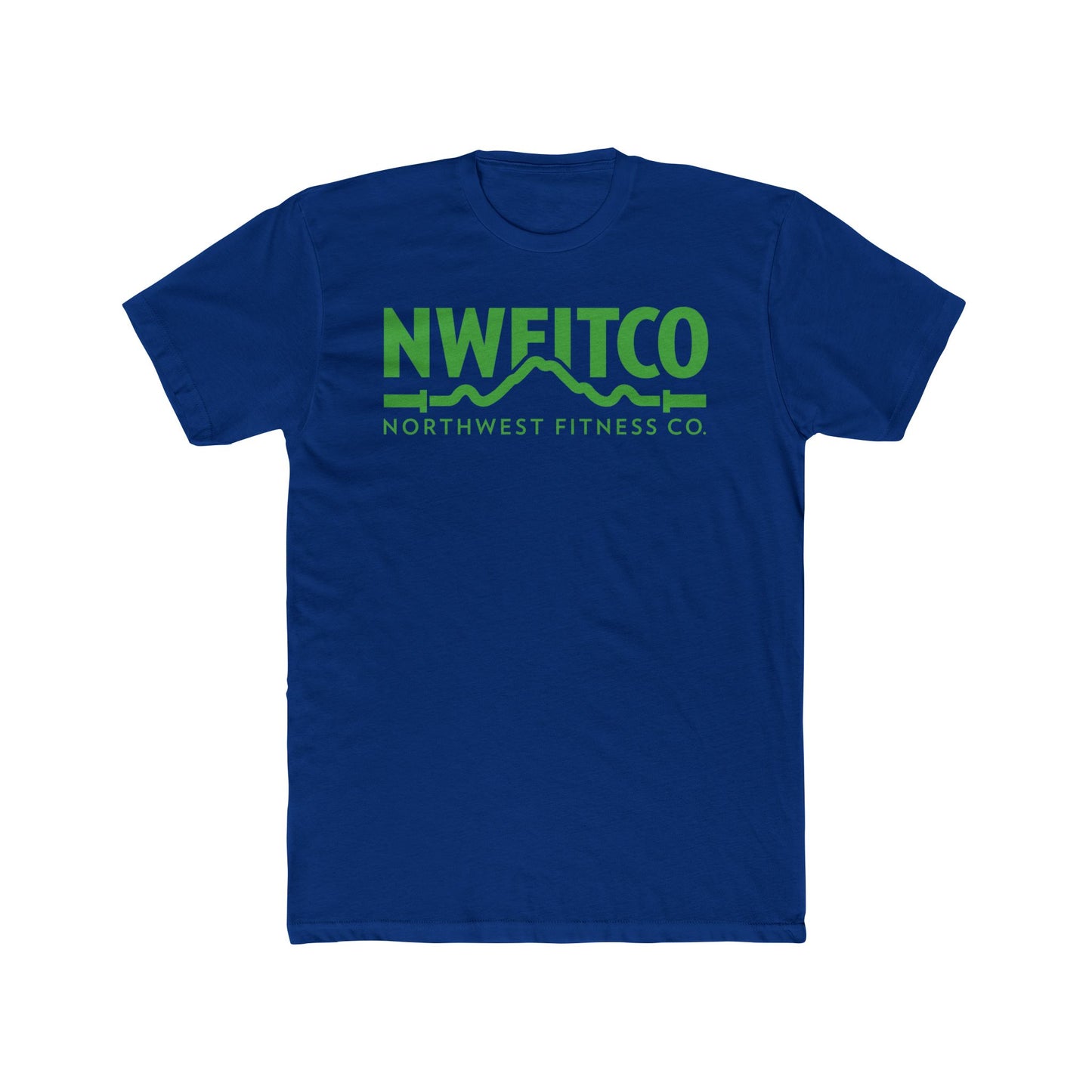 NWFITCO GREEN LOGO TEE