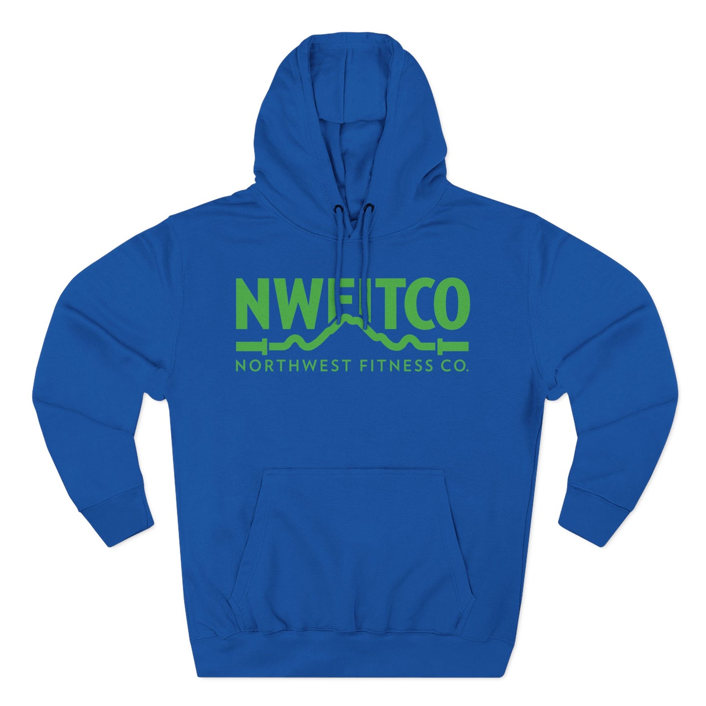 NWFITCO GREEN LOGO HOODIE