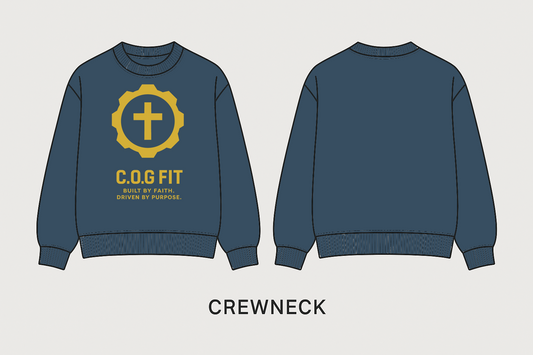 Navy COG FIT Crewneck