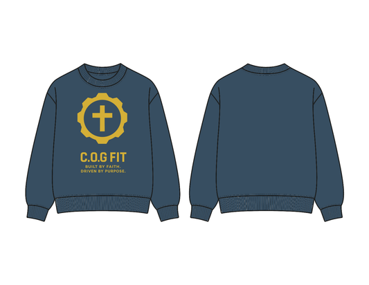 Navy COG FIT Crewneck